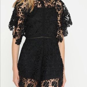 Black lace play suit! - brand new